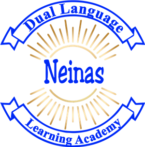 Neinas Dual Language Academy Logo spelled out in words 